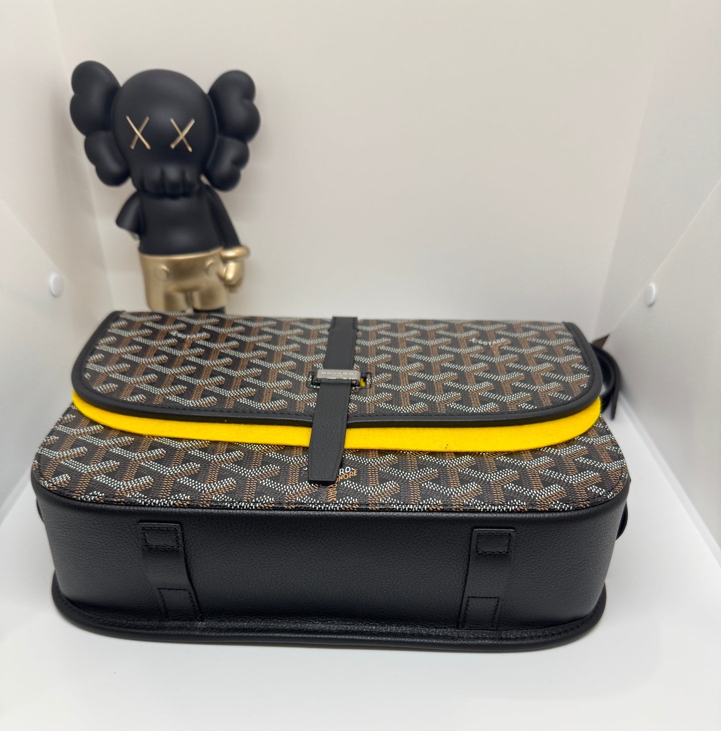 Goyard Belvédère bag black goyard bag