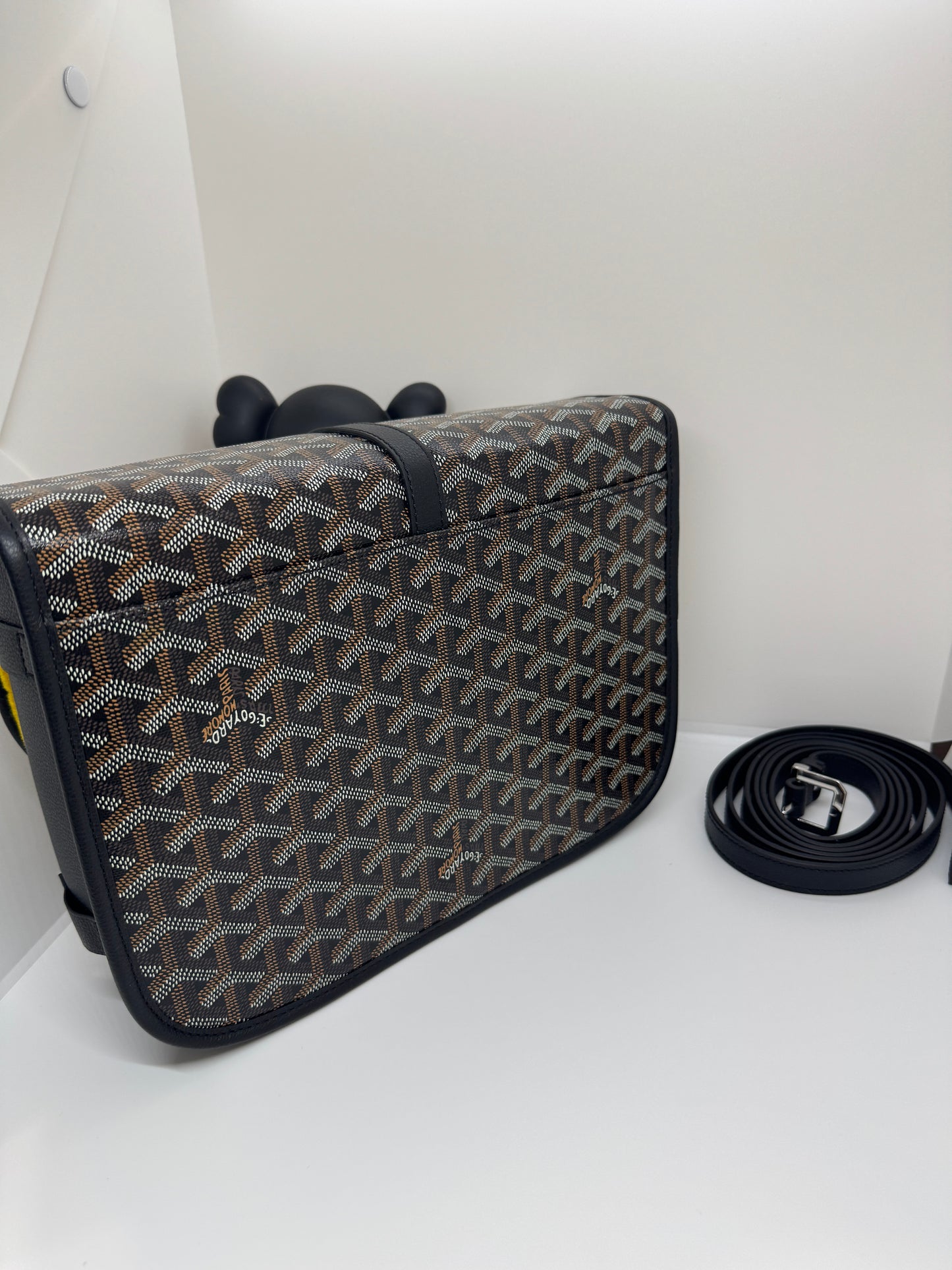 Goyard Belvédère bag black goyard bag