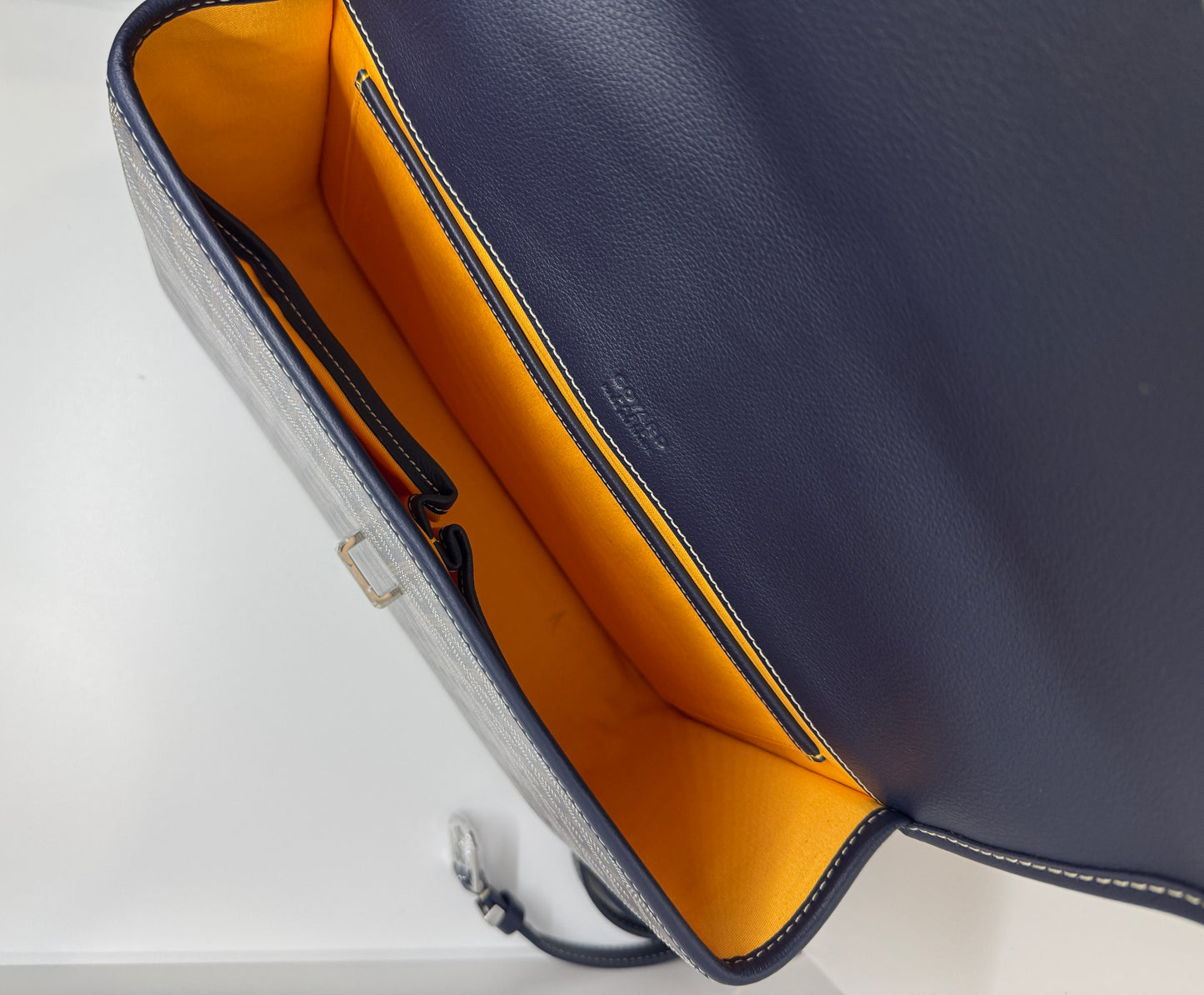 Goyard Belvedere PM goyard bag navy blue