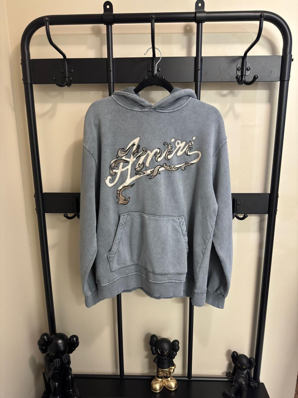 Amiri washed hoodie