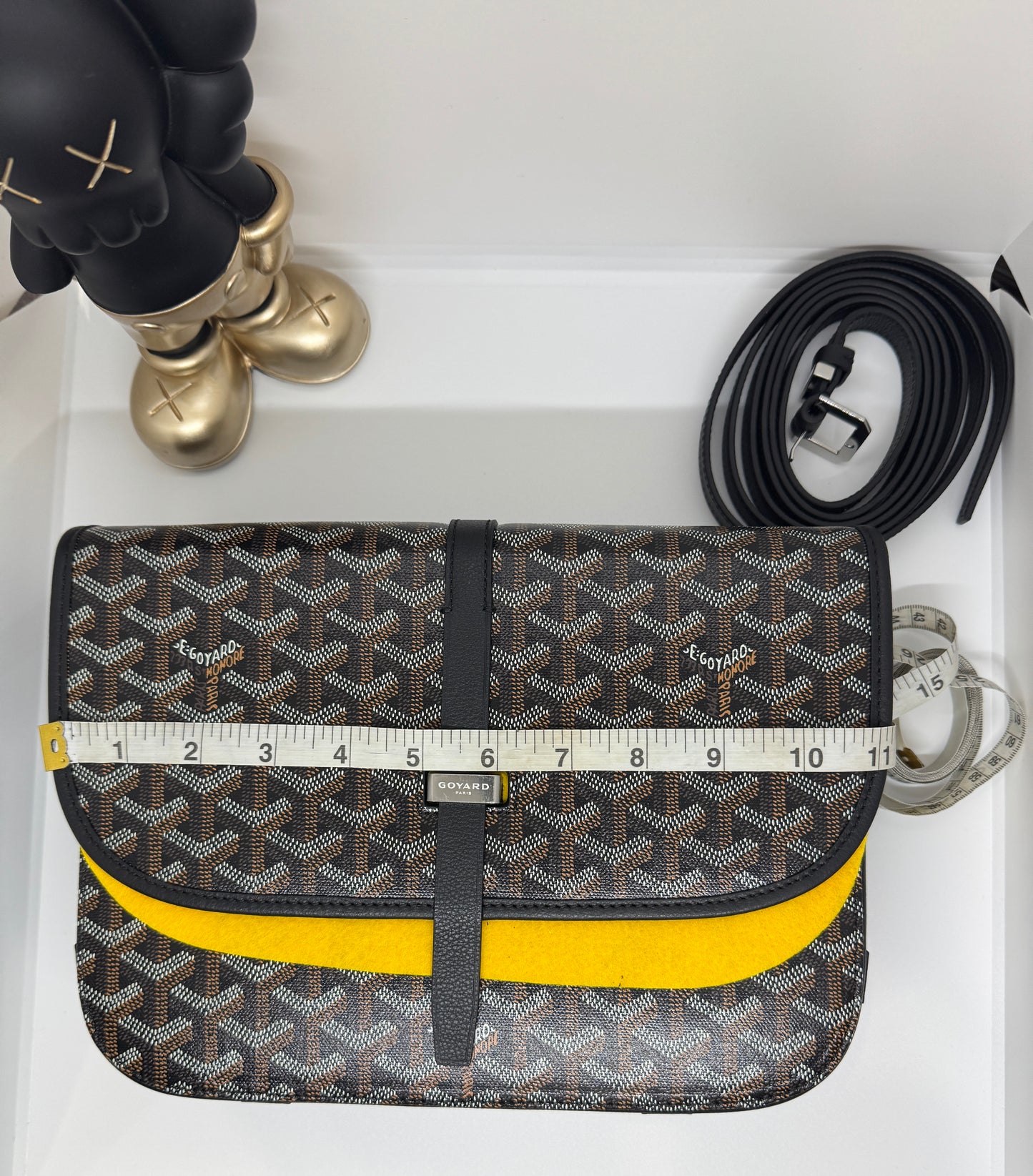 Goyard Belvédère bag black goyard bag