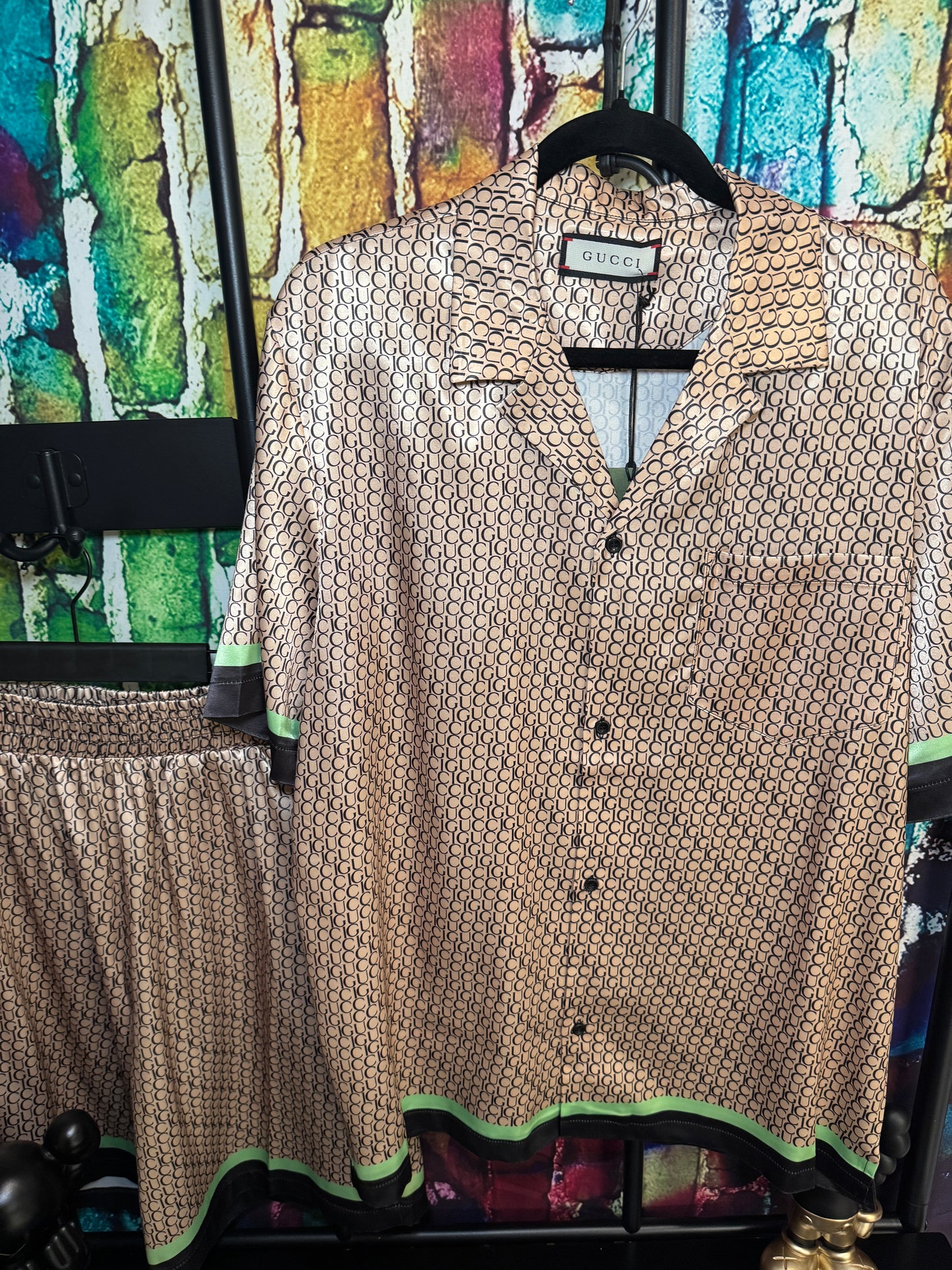 Gucci silk set 2025