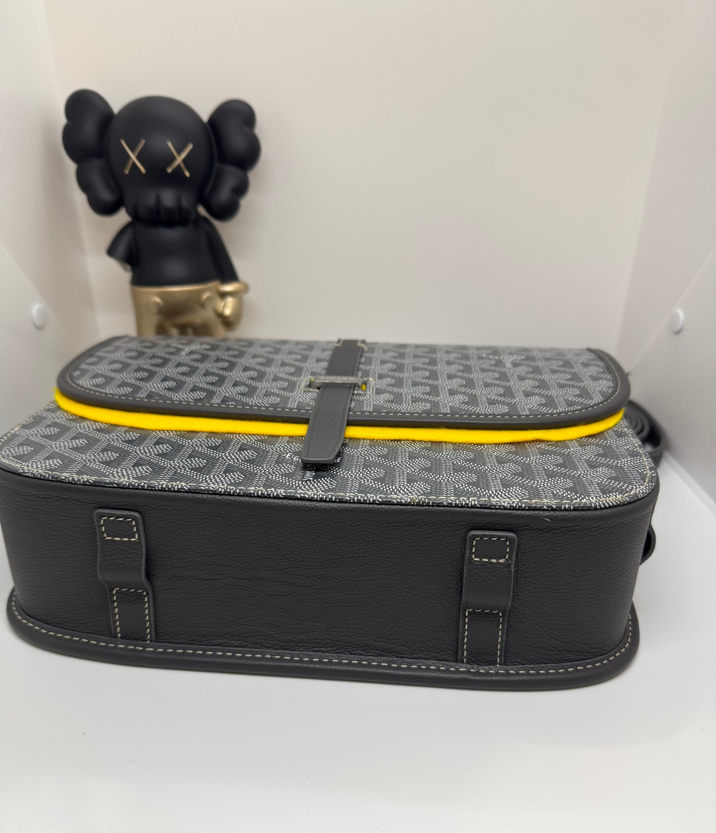 Goyard Belvédère PM gray goyard bag