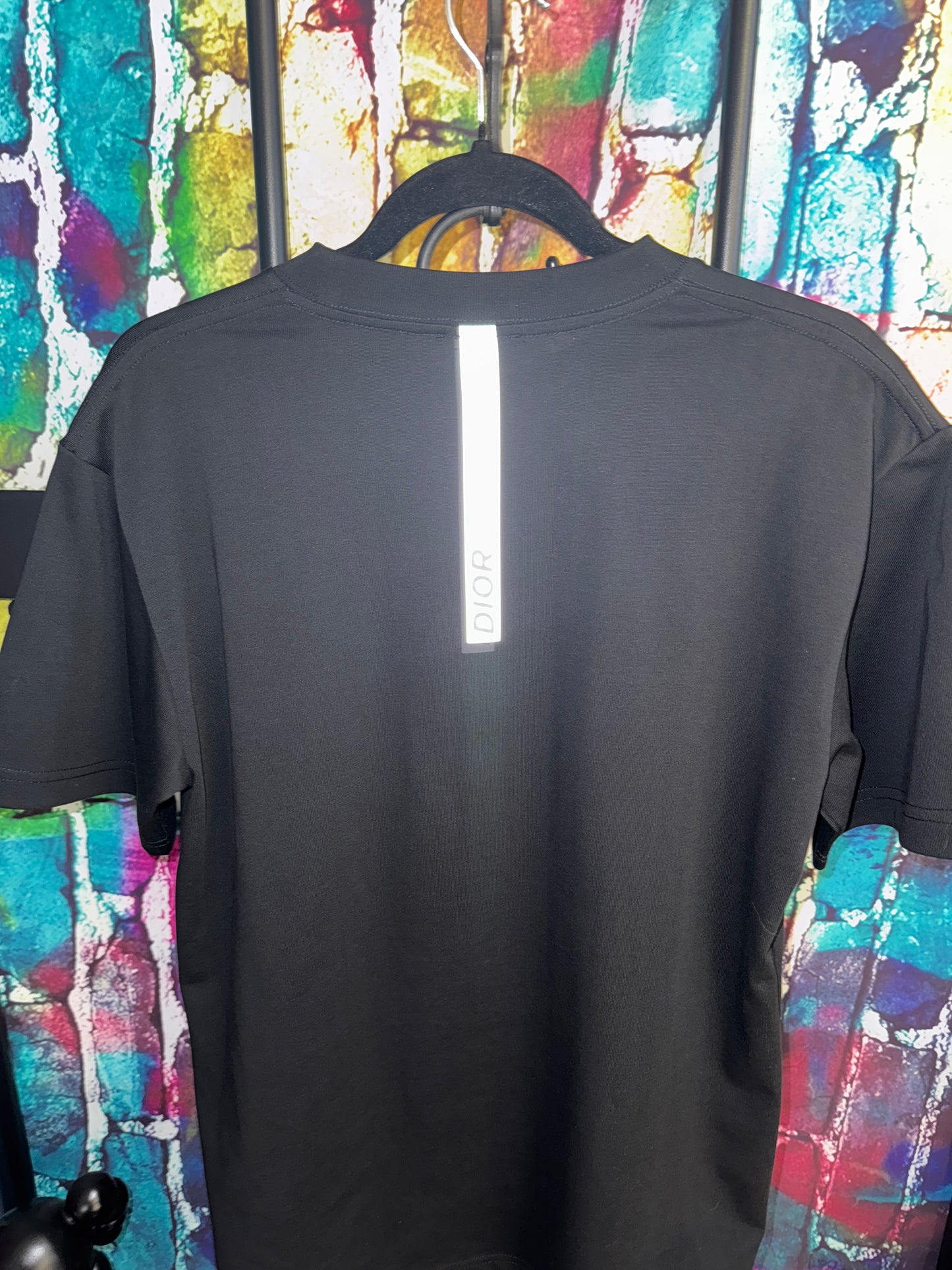 Christian Dior T-shirt reflective logo