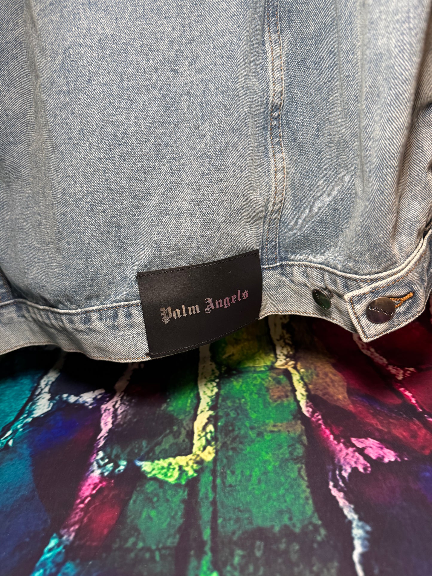 Palm angels denim jacket xL