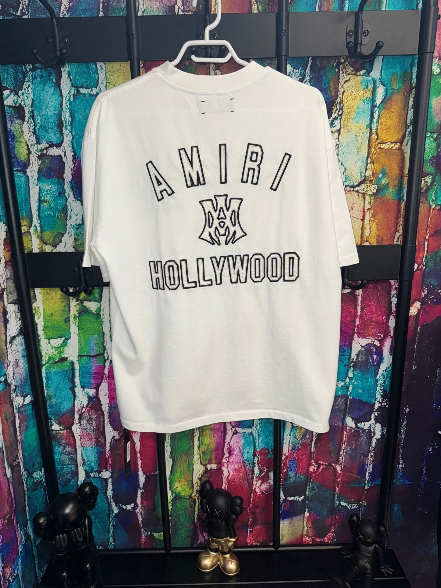 Amiri Hollywood t-shirt amiri white tee