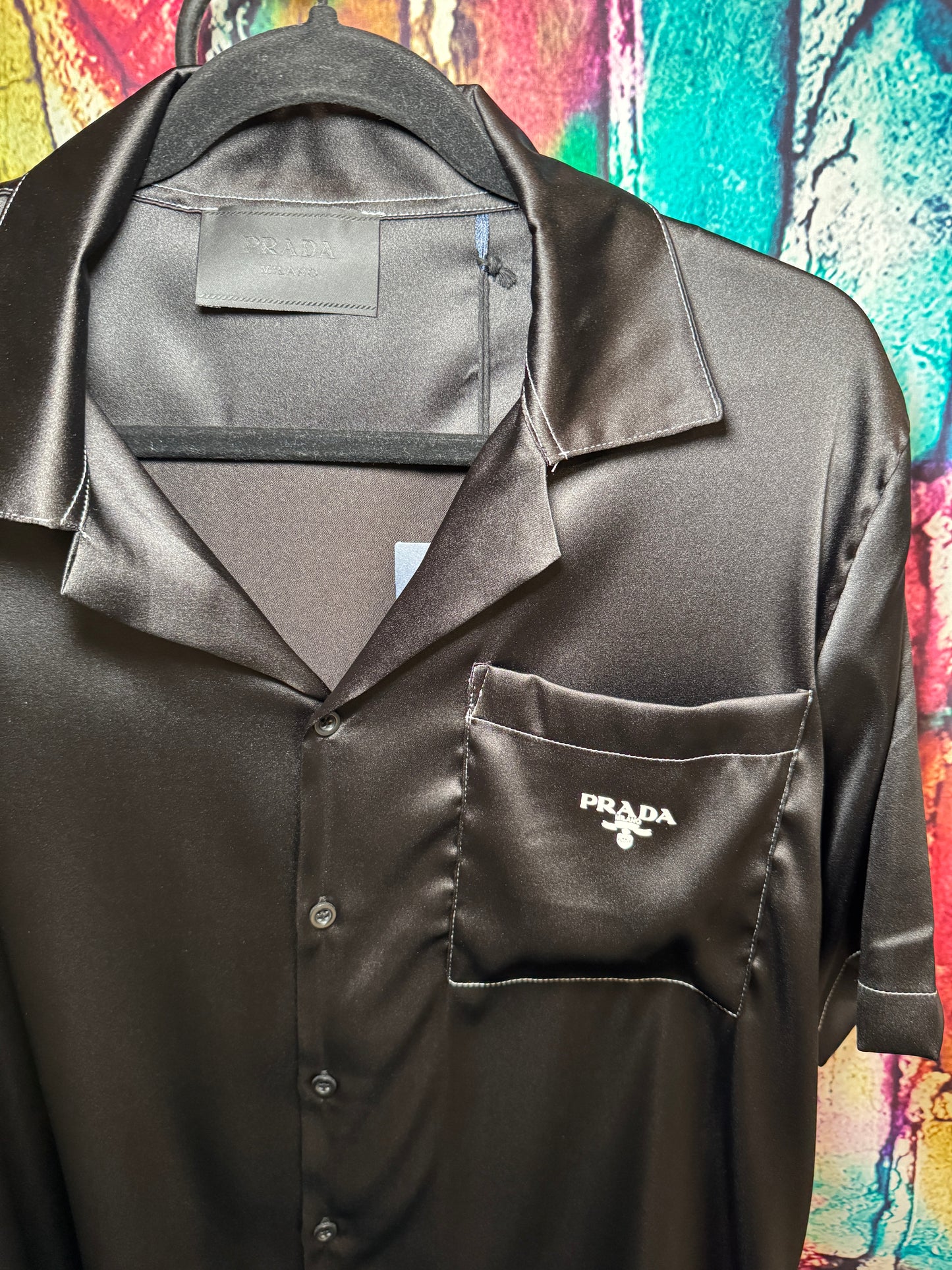 Prada silk shirt