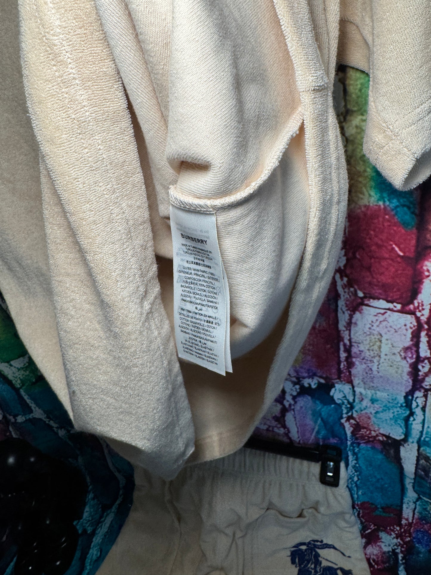 Burberry t-shirt set