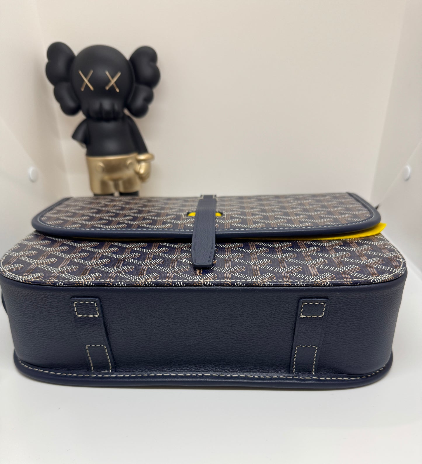 Goyard Belvedere PM goyard bag navy blue