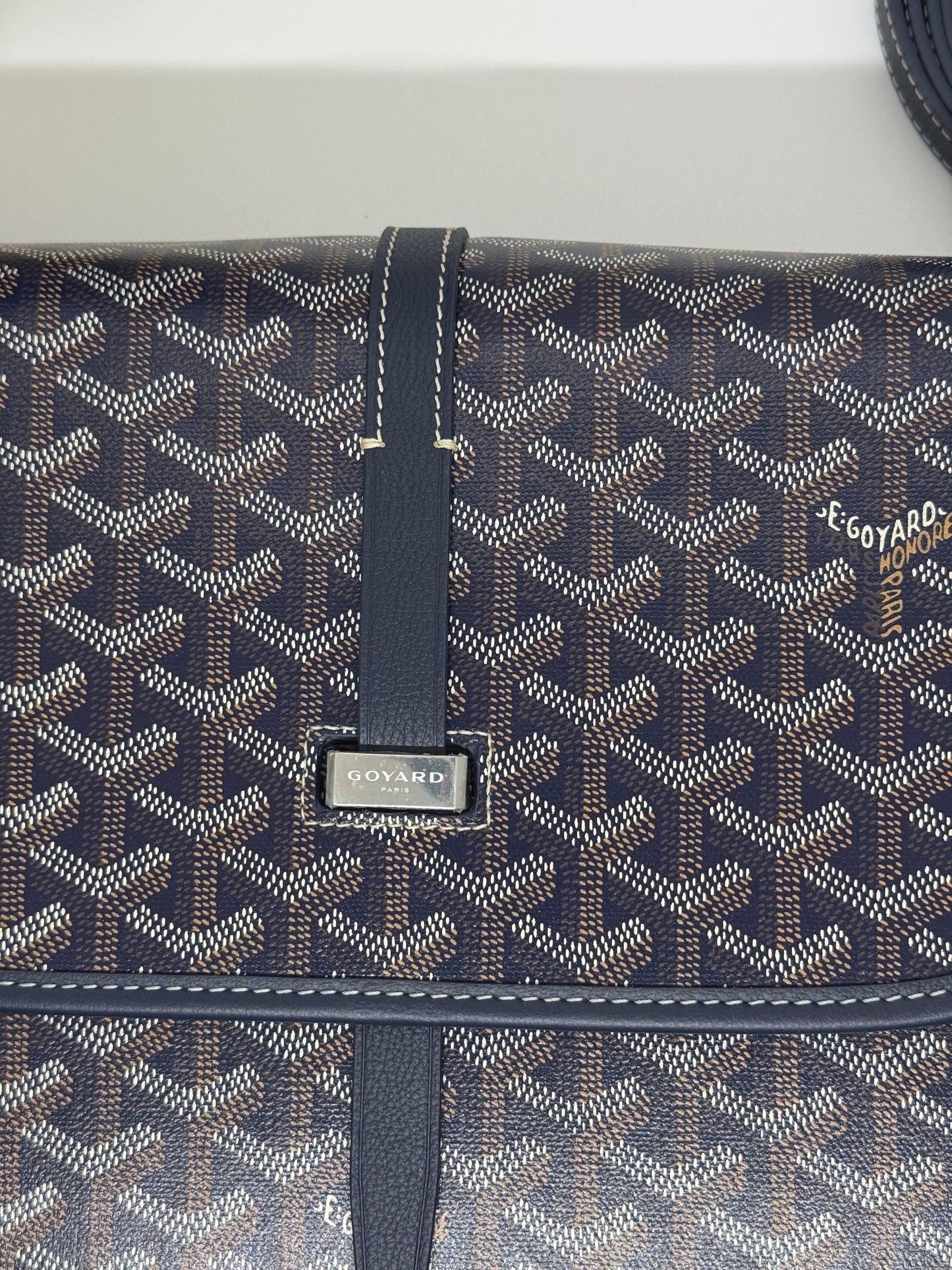 Goyard Belvedere PM goyard bag navy blue