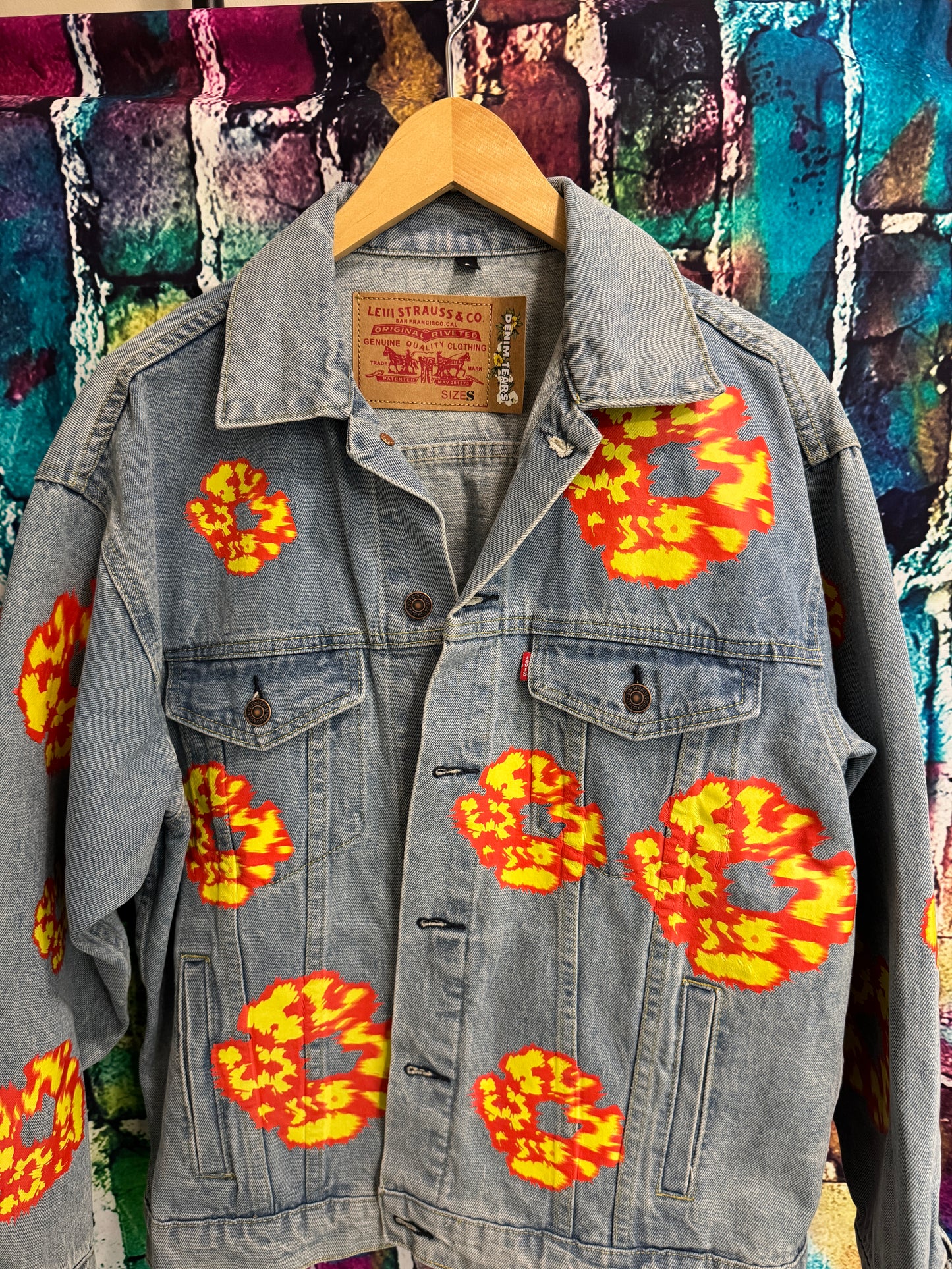 Denim tears offset jacket